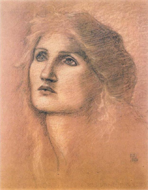 Young Woman, Burne-Jones, Sir Edward Coley